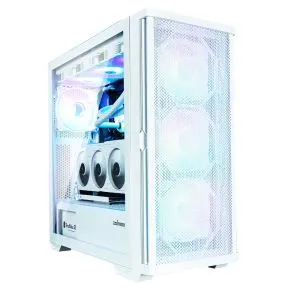 Zalman Case EATX - Z10 DUO White - Mesh/Tempered Glass