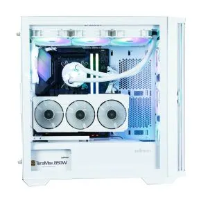 Zalman Case EATX - Z10 DUO White - Mesh/Tempered Glass