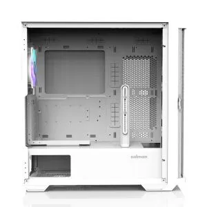 Zalman Case EATX - Z10 DUO White - Mesh/Tempered Glass