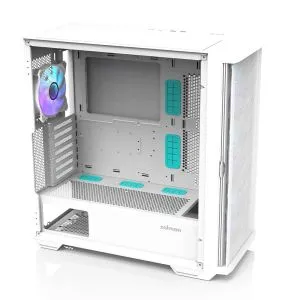 Zalman Case EATX - Z10 DUO White - Mesh/Tempered Glass