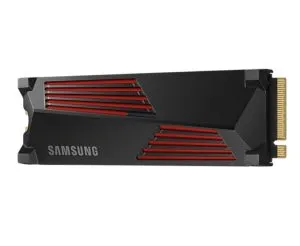 Hard disk Samsung SSD 990 PRO 4TB Heatsink PCIe 4.0 NVMe 2.0 M.2 V-NAND 3-bit MLC, 256-bit Encryption, Read 7450 MB/s Write 6900 MB/s