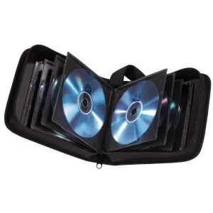 CD/DVD/Blu-ray Wallet, 32 HAMA, black