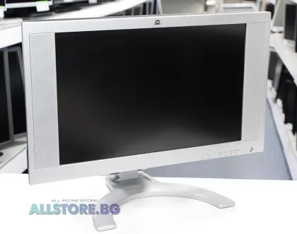 HP F2105, 21" 1680x1050 WSXGA+16:10 Stereo Speakers + USB Hub, Silver/Black, Grade B Incomplete
