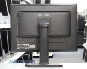 Philips 240BW8, 24.1" 1920x1200 WUXGA 16:10 Stereo Speakers, Black, Grade B