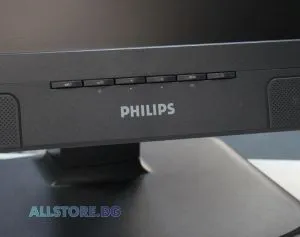 Philips 240BW8, 24.1" 1920x1200 WUXGA 16:10 Stereo Speakers, Black, Grade B