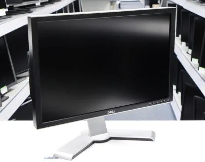 Dell 2408WFP, 24,1 inchi 1920x1200 WUXGA 16:10 Hub USB, argintiu/negru, grad C