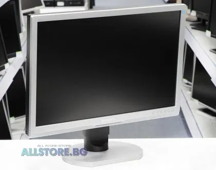 Philips 240BW9, 24" 1920x1200 WUXGA 16:10 difuzoare stereo + hub USB, argintiu/negru, grad B