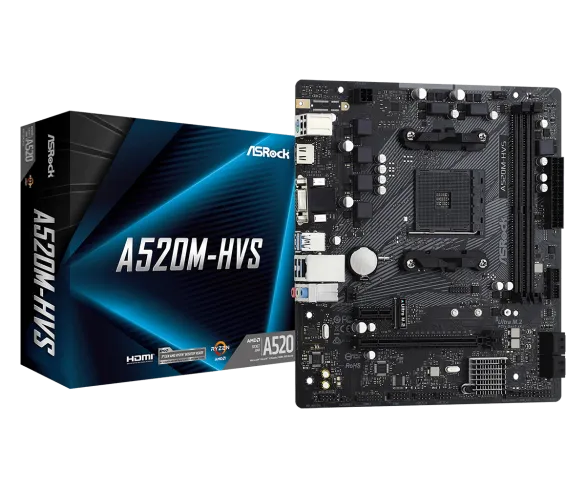 ASROCK A520M-HVS /AM4