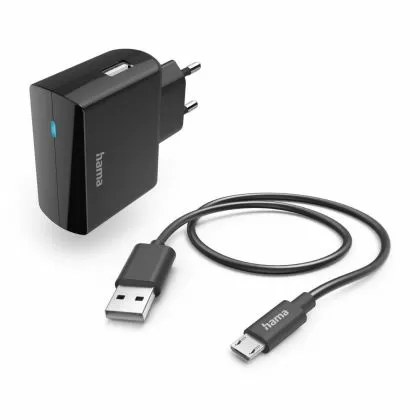 Incarcator cu cablu micro USB/220V, 2.4A pentru smartphone-uri