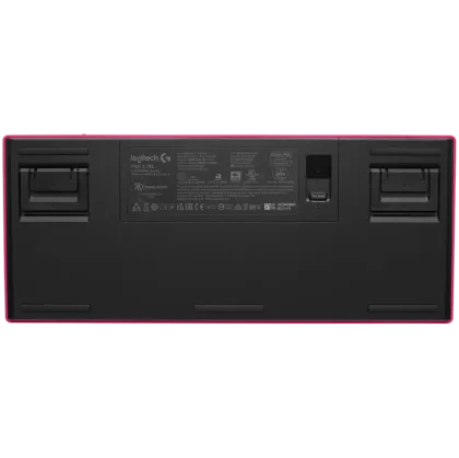 Keyboard Logitech G PRO X TKL LIGHTSPEED Gaming Keyboard - MAGENTA - US INT'L - 2.4GHZ/BT - N/A - EMEA28-935 - TACTILE