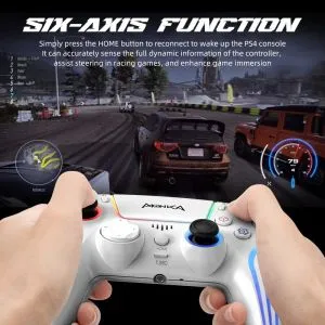 Gamepad Marvo Gamepad Monka Contra GT-96 - PS4, RGB, Wireless, Vibration