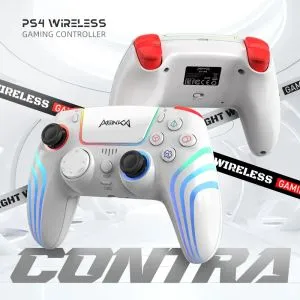 Gamepad Marvo Gamepad Monka Contra GT-96 - PS4, RGB, Wireless, Vibration