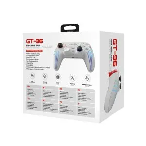 Gamepad Marvo Gamepad Monka Contra GT-96 - PS4, RGB, Wireless, Vibration