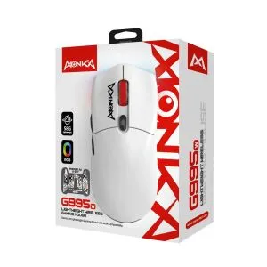 Mouse pentru jocuri fără fir Marvo Monka Guru G995W - 26000 dpi, 2.4G, Bluetooth 5.2