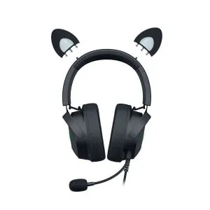 Razer Kraken Kitty V2 Pro, Gaming Wired Headset, Razer Chroma RGB, Stream Reactive Lighting, Docked Mode, 50 mm audio drivers, USB, Passive noise-cancelling Microphone, Volume Control