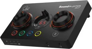 Placă de sunet externă Creative Sound Blaster GC7, USB-C, Super X-FI, PC, Mac, PS 4/5, Xbox, Nintendo Switch