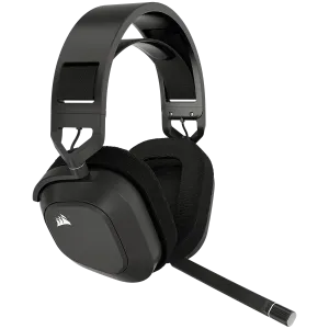 Căști fără fir Corsair HS80 MAX, gri oțel - UE