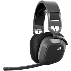Căști fără fir Corsair HS80 MAX, gri oțel - UE