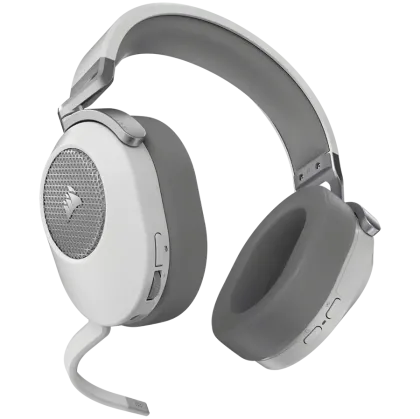Corsair HS65 WIRELESS Gaming Headset, White (EU), v2