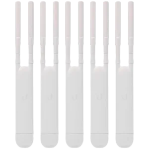 Ubiquiti 5-PACK of UAP-AC-M-EU Networking Interface - (1) 10/100/1000 Ethernet Port/ Power Method 24V Passive PoE (Pairs 4, 5+; 7, 8 Return);802.3af Alternative A (Pairs 1, 2+; 3, 6 Return)(Supported Voltage Range: 44 to 57VDC)/ Wi-Fi Standards 802.11 a/b