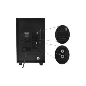 Sistem de sunet Creative SBS E2500, 2.1, difuzoare Bluetooth, Negru