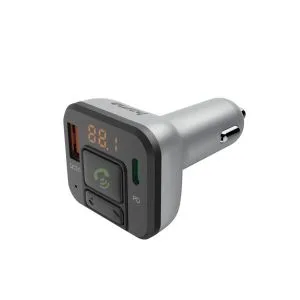 Transmițător FM HAMA, funcție Bluetooth, Mâini libere, 1xUSB-C, 1xUSB-A