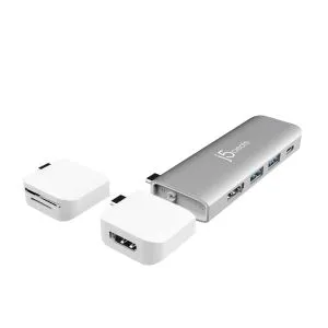 stație de andocare modulară j5create JCD387, 2 module, USB-C