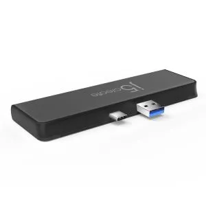 Stație de andocare j5create ULTRADRIVEMINIDOCK JCD324, pentru MS Surface Pro 7