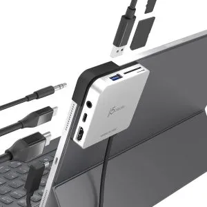 Stație de andocare j5create JCD612, USB-C la 4K 60 Hz, HDMI, pentru iPad Pro