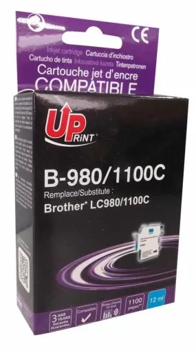 INKTEC mürekkep tankı, Brother LC1100C/980C/67C/65C/61C/38C, Mavi