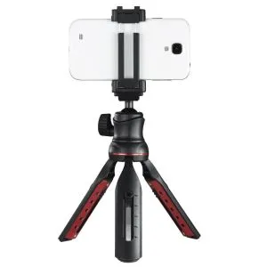 Mini suport/trepied HAMA Solid II 21B, telecomandă Bluetooth - BRS2, 18 -21 cm