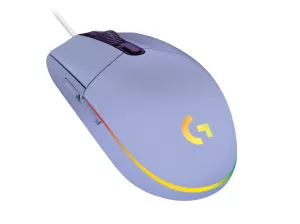 Gaming Mouse Logitech, G102 LightSync, RGB, Optical, Wired, USB, Lilac