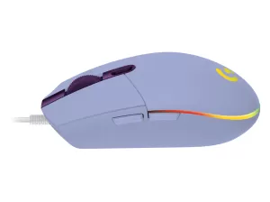 Gaming Mouse Logitech, G102 LightSync, RGB, Optical, Wired, USB, Lilac