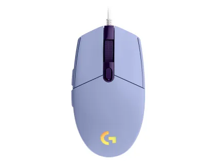 Oyun Faresi Logitech G102 LightSync, RGB, Optik, Kablolu, USB, Mor