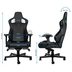 Scaun gaming scaune nobile EPIC, Black Edition