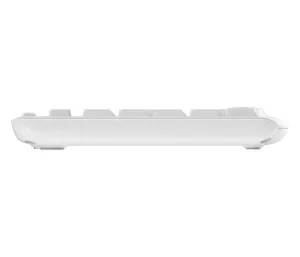 Set tastatură și mouse fără fir Logitech MK295, alb