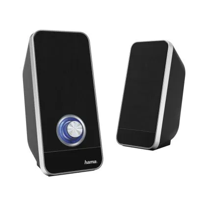 Difuzoare HAMA Sonic LS-206, USB 3.0, Negru/Gri