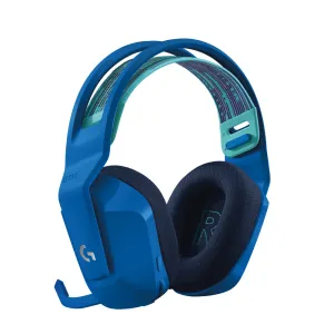 Căști pentru gaming Logitech G733 Blue Lightspeed Wireless RGB, Microfon, Albastru