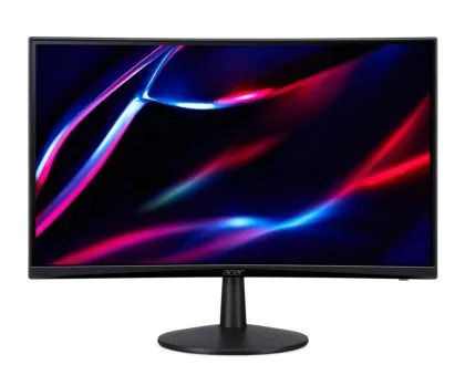 ACER Nitro ED240QS3bmiipx 60 cm 23,6 inchi curbat 1500R FHD ZeroFrame VA 180 Hz FreeSync Premium 1 ms VRB 250 nits EU Negru