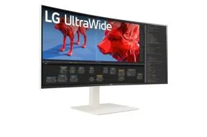 Monitor LG 38WR85QC-W, 37,5 inchi UltraWide AG, panou IPS curbat 21:9, 1 ms (GtG), 1000:1, 450 cd/m2, WQHD+ (3840x1600), HDR600, DCI-P3 98%, NVIDIAnc, AMD Free G-SYNC, 144Hz, USB Type-C, RJ45, Difuzoare 7Wx2, HDMI, DisplayPort, KVM, PBP, PIP, Tilt, Negru