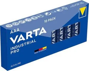 Baterii alcaline industriale LR03 AAA 1.5V 10PK INDUSTRIAL PRO4003 VARTA