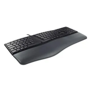 Tastatură curbată cu fir CHERRY KC 4500 ERGO, neagră