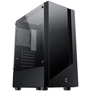 Xigmatek Duke EN49158, ATX/M-ATX/Mini ITX, USB3.0x1 & 2.0x2, Meshed & TG Frontpanel, Left TG, Front 4PCS X24F Fan
