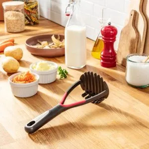 Presă Tefal K2071214, Ingenio, Masina cartofi, Instrument de bucătărie, Naylon/Fibră de sticlă, 31x11x9cm, Până la 230°C, Se preferă spălarea manuală, negru