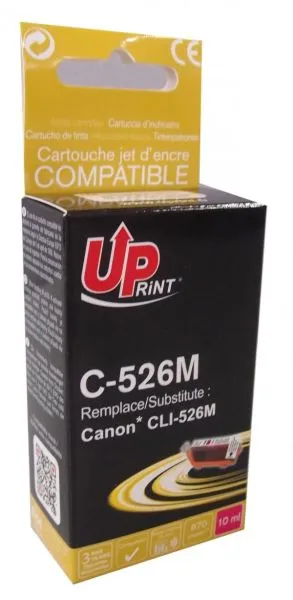 Inkwell UPRINT CLI526 CANON, Çipli, Macenta