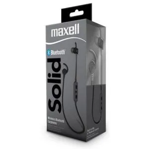 Mufe pentru căști bluetooth wireless MAXELL BT100 SOLID, Negru