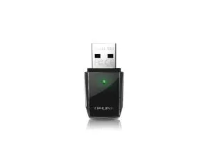 Adaptor wireless TP-LINK Archer T2U, AC600, bandă duală, USB, antenă încorporată
