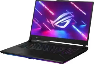 Laptop Asus ROG Strix SCAR 17 G733PYV-LL046W, AMD Ryzen 9 7945HX3D, 17.3" WQHD (2560 x 1440) 16:9, 240Hz, 32GB DDR5 4800MHz (2x16GB), 1TB + 1TB PCIe 4.0 (RAID 0), RTX 4090, 16GB DDR6, WiFi 6, RGB Per-Key Kbd, Win 11, Off Black