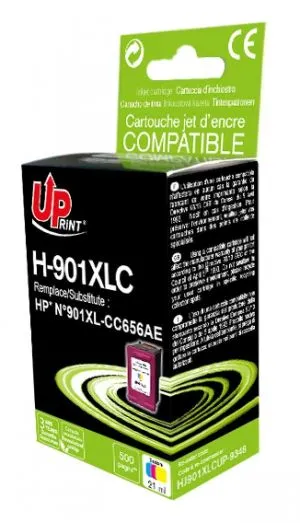 UPRINT CC656A Cartuș de cerneală HP, cyan/magenta/galben