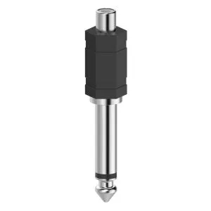 Audio Adapter  HAMA RCA socket - 6.3 mm mono jack plug